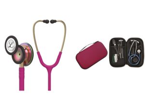 3M Littmann Classic III Stetoscopio Arcobaleno + Custodia GIMA
