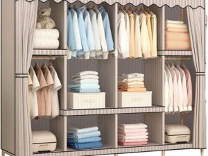 Armadio Portatile in Tessuto - Soluzione Organizzata e Pratica
