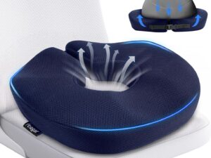 Feagar Cuscino Coxis Emorroidi Memory Foam - Comfort Postura