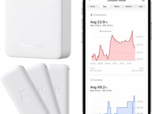 SwitchBot Smart Bundle: 3 Termoigrometri + Hub Mini