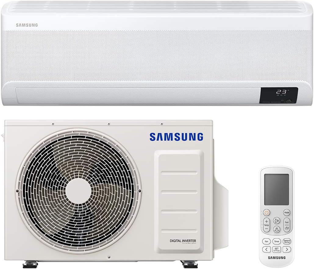 Samsung WindFree Elite 12000 BTU, Climatizzatore Smart con AI